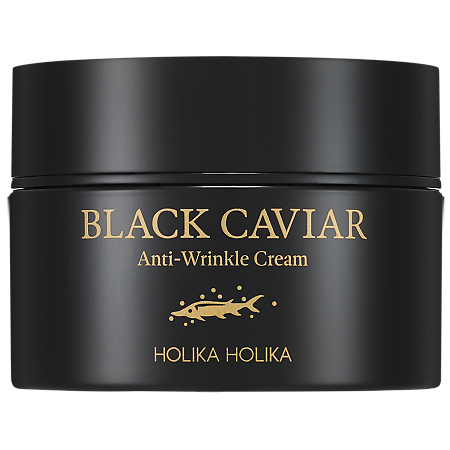 Holika Holika Black Caviar Anti-Wrinkle Cream Питательный крем-лифтинг для лица с черной икрой 50 мл 1 шт