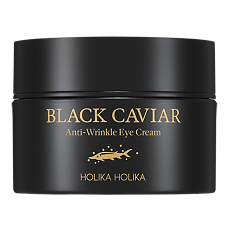 Купить Holika Holika Black Caviar Anti-Wrinkle Питательный крем-лифтинг для области вокруг глаз с черной икрой 50 мл 1 шт цена