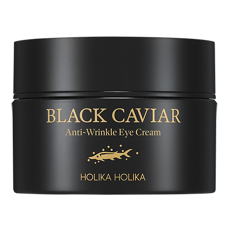 Holika Holika Black Caviar Anti-Wrinkle Питательный крем-лифтинг для области вокруг глаз с черной икрой 50 мл 1 шт