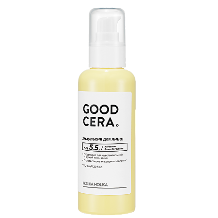 Изображение товара Holika Holika Good Cera Super Ceramide Увлажняющая эмульсия для лица с церамидами pH 5,5 130 мл 1 шт