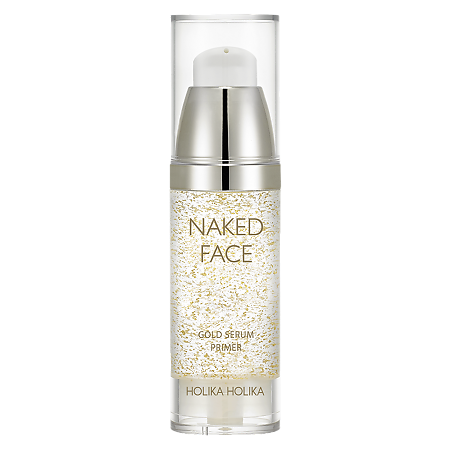 Изображение товара Holika Holika Naked Face Gold Serum Primer Праймер-сыворотка с золотом для сияния кожи 30 мл 1 шт
