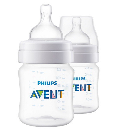Изображение товара Philips Avent Бутылочка для кормления Anti-colic 125 мл 2 шт с сосками