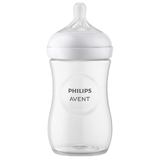 Купить Philips Avent Бутылочка для кормления медленный поток Natural Response 1+ SCY903/01 260 мл 1 шт цена