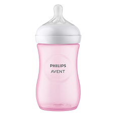 Купить Philips Avent Бутылочка для кормления медленный поток Natural Response 1+ SCY903/11 260 мл 1 шт цена