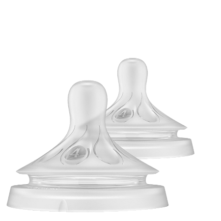 Изображение товара Philips Avent Силиконовая соска Natural Response средний поток 3+ 2 шт