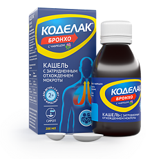 Изображение товара Коделак Бронхо с чабрецом сироп фл 200 мл 1 шт