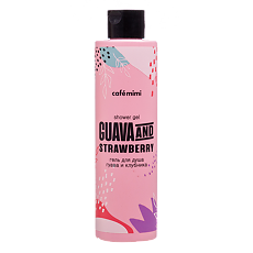 Купить Cafe Mimi Гель для душа Гуава и клубника 300 мл 1 шт цена