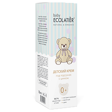 Купить Ecolatier baby Детский крем Под подгузник с цинком 0+ 100 мл 1 шт цена