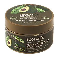Купить Ecolatier Маска для волос Питание & Сила Organic Avocado 250 мл 1 шт цена