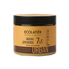 Купить Ecolatier Urban Маска для волос SOS Восстановление 7 в 1 какао & жожоба 380 мл 1 шт цена