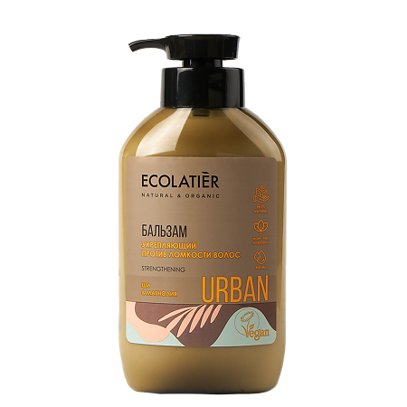 Ecolatier Urban Бальзам Укрепляющий против ломкости волос ши & магнолия 400 мл 1 шт