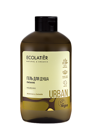 Ecolatier Urban Гель для душа Питание жожоба & папайя 600 мл 1 шт
