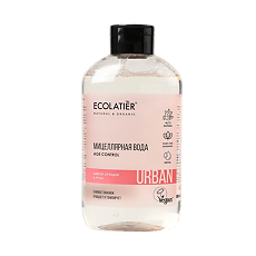 Купить Ecolatier Urban Мицеллярная вода для снятия макияжа  цветок орхидеи & роза 600 мл 1 шт цена