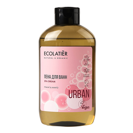 Ecolatier Urban Пена для ванн гранат & манго 600 мл 1 шт