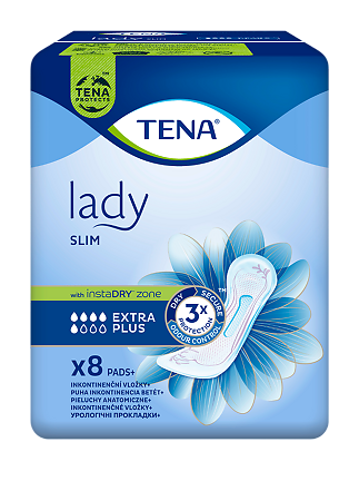 Tena Lady Slim Extra Plus прокладки урологические 8 шт