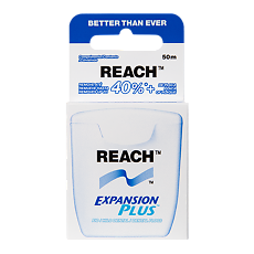 Купить Зубная нить Рич (Reach) пропитанная воском 50 м 1 шт цена