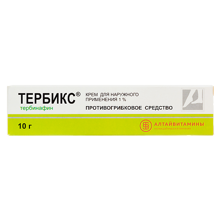 Тербикс крем для наружного применения 1 % 10 г 1 шт