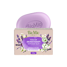 Купить BioMio Bio-Soap Натуральное мыло Жасмин и эфирное масло Лаванды 90 г 1 шт цена
