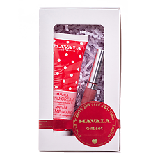 Купить Mavala Подарочный набор Крем для рук и Блеск для губ Капкейк 1уп цена