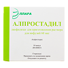 Алпростадил лиофилизат д/приг раствора для инфузий 60 мкг 10 шт