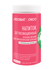Купить Леовит ONCO Напиток детоксикационный для онкологических больных с нейтральным вкусом банка 400 г 1 шт цена