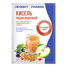 Купить Леовит PHARMA Кисель поджелудочный при заболеваниях поджелудочной железы пакет 20 г 1 шт цена