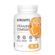 Купить Ultrasupps Витамин B комплекс/Vitamin B complex мягкие капсулы массой 430 мг 90 шт цена