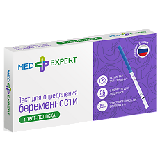 Купить Med Expert Тест для определения беременности 1 шт цена