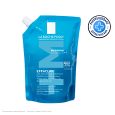 Купить La Roche-Posay Effaclar Гель очищающий для чувствительной кожи лица и тела Refill см/блок 400 мл 1 шт цена