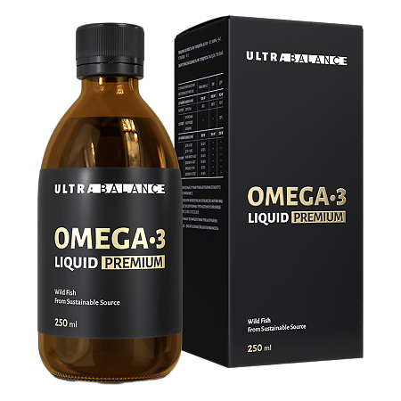 Изображение товара Омега-3 UltraBalance раствор для приема внутренний 250 мл