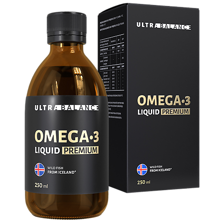 Омега-3/Omega-3 Premium UltraBalance раствор фл 250 мл 1 шт