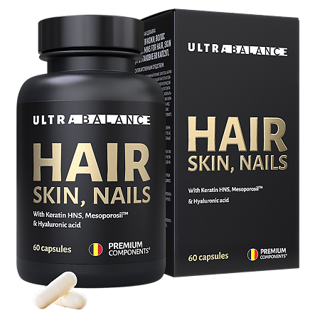 Изображение товара Витамины для кожи,волос и ногтей Премиум/Vitamins for Hair,Skin & Nails Premium UltraBalance капсулы по 750 мг 60 шт