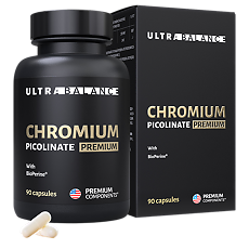 Купить Пиколинат Хром/Chromium Picolinate Premium UltraBalance капсулы по 300 мг 90 шт цена