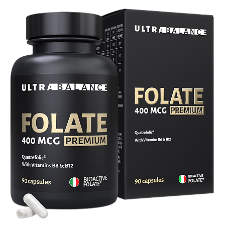 Метилфолат/MethylFolate Premium UltraBalance капсулы по 400 мг 90 шт