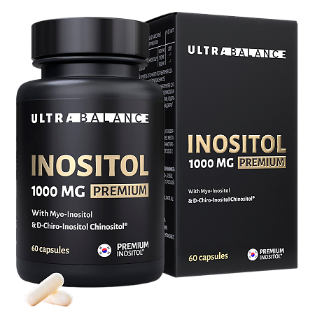 Инозитол/Inositol Premium 1000 мг UltraBalance капсулы по 550 мг 60 шт