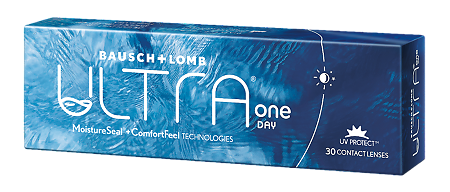 Контактные линзы Bausch+Lomb Ultra One Day однодневные 30pk / -1.75/8.6/14.2/1 уп