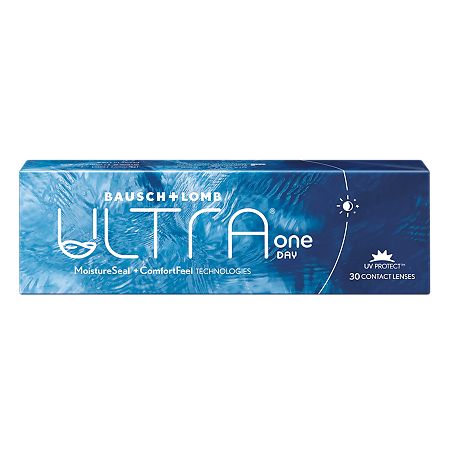 Контактные линзы Bausch+Lomb Ultra One Day однодневные 30pk / -6.00/8.6/14.2/1 уп