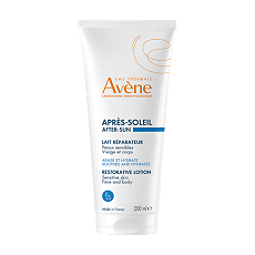 Купить Avene After-Sun Восстанавливающий лосьон после солнца 200 мл 1 шт цена