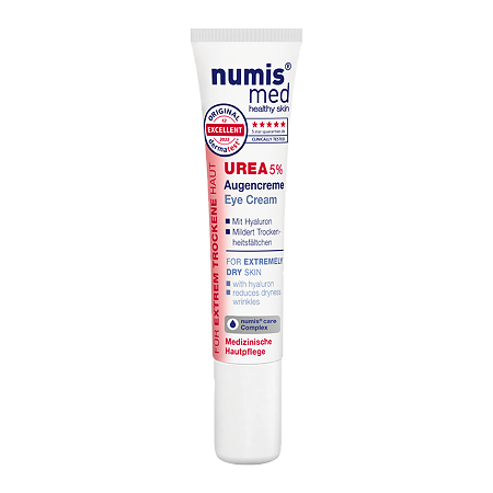 Нумис Мед (Numis Med) Крем для кожи вокруг глаз с 5% мочевиной и гиалуроновой кислотой 15 мл 1 шт