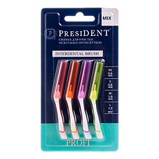 Купить PresiDent Profi Mix Межзубные ершики 1 уп цена