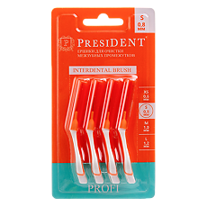 Купить PresiDent Profi S Межзубные ершики 1 уп цена