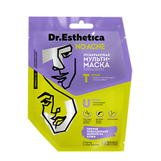 Купить Dr. Esthetica\Доктор Эстетика No Acne Teens Маска для лица Pink&Green пузырьковая для подростков 6+6 г 1 шт цена