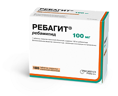 Купить Ребагит таблетки покрыт.плен.об. 100 мг 180 шт цена