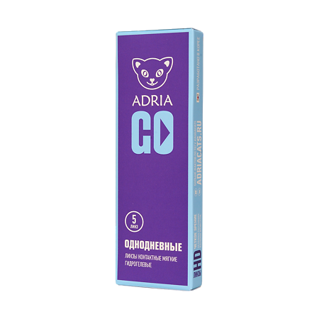 Контактные линзы Adria GO однодневные -5.00 / 8.6 5 шт