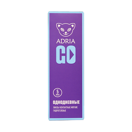 Контактные линзы Adria GO однодневные -2.00 / 8.6 5 шт