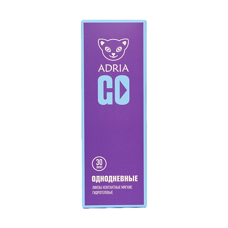Контактные линзы Adria GO однодневные -4.50 / 8.6/ 30 шт