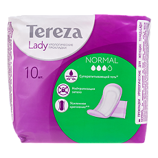 Купить Тереза Леди (TerezaLady) Прокладки урологические Normal 10 шт. цена