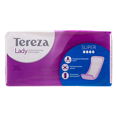Купить Тереза Леди (TerezaLady) Прокладки урологические Super 30 шт. цена