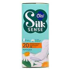 Купить Ола (Ola!) Silk Sense Прокладки ежедневные Daily Deo Ромашка 20 шт цена