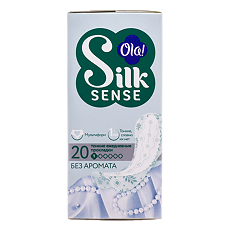 Купить Ола (Ola!) Silk Sense Прокладки ежедневные стринг-мультиформ 20 шт цена